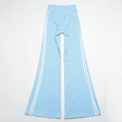 Side Stripe Sculpting Flare Leggings