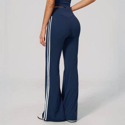 Side Stripe Sculpting Flare Leggings