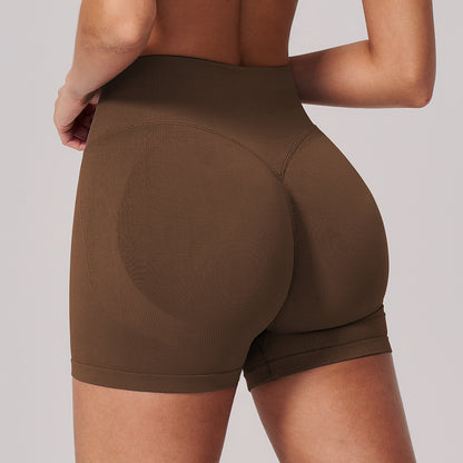 High-Waisted Booty Lift Workout Shorts