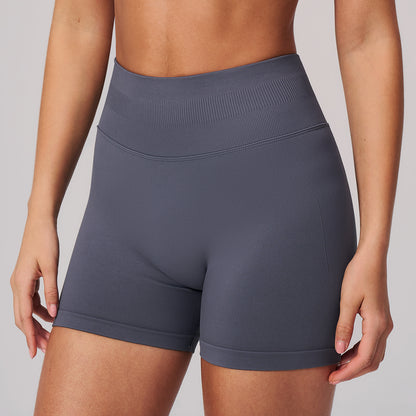 High-Waisted Booty Lift Workout Shorts