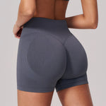 High-Waisted Booty Lift Workout Shorts