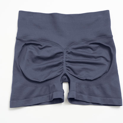 High-Waisted Booty Lift Workout Shorts