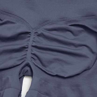 High-Waisted Booty Lift Workout Shorts