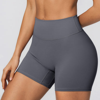 High-Waist Butt-Lifting Workout Shorts
