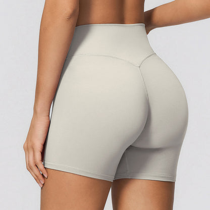High-Waist Butt-Lifting Workout Shorts
