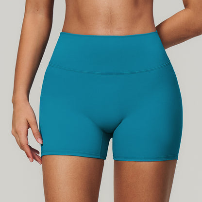 High-Waist Butt-Lifting Workout Shorts