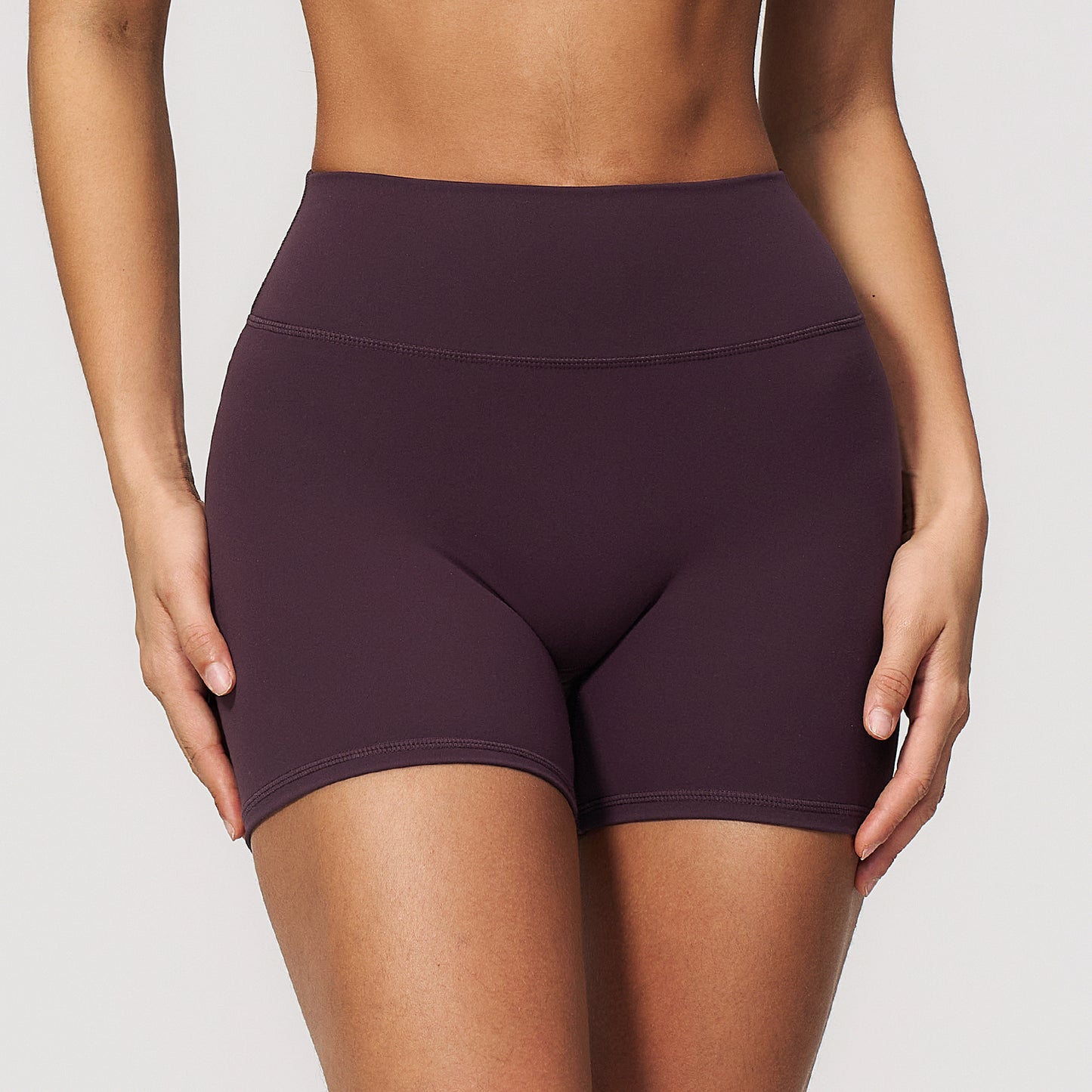 High-Waist Butt-Lifting Workout Shorts