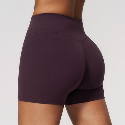 High-Waist Butt-Lifting Workout Shorts