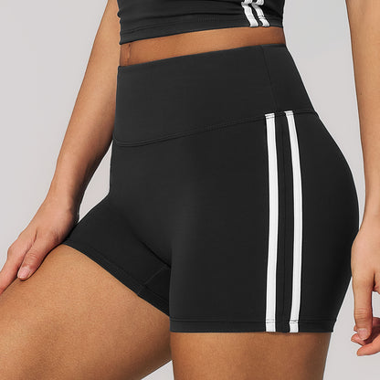 Side Stripe Sculpting Workout Shorts