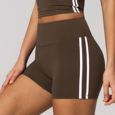 Side Stripe Sculpting Workout Shorts