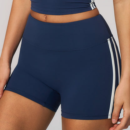 Side Stripe Sculpting Workout Shorts
