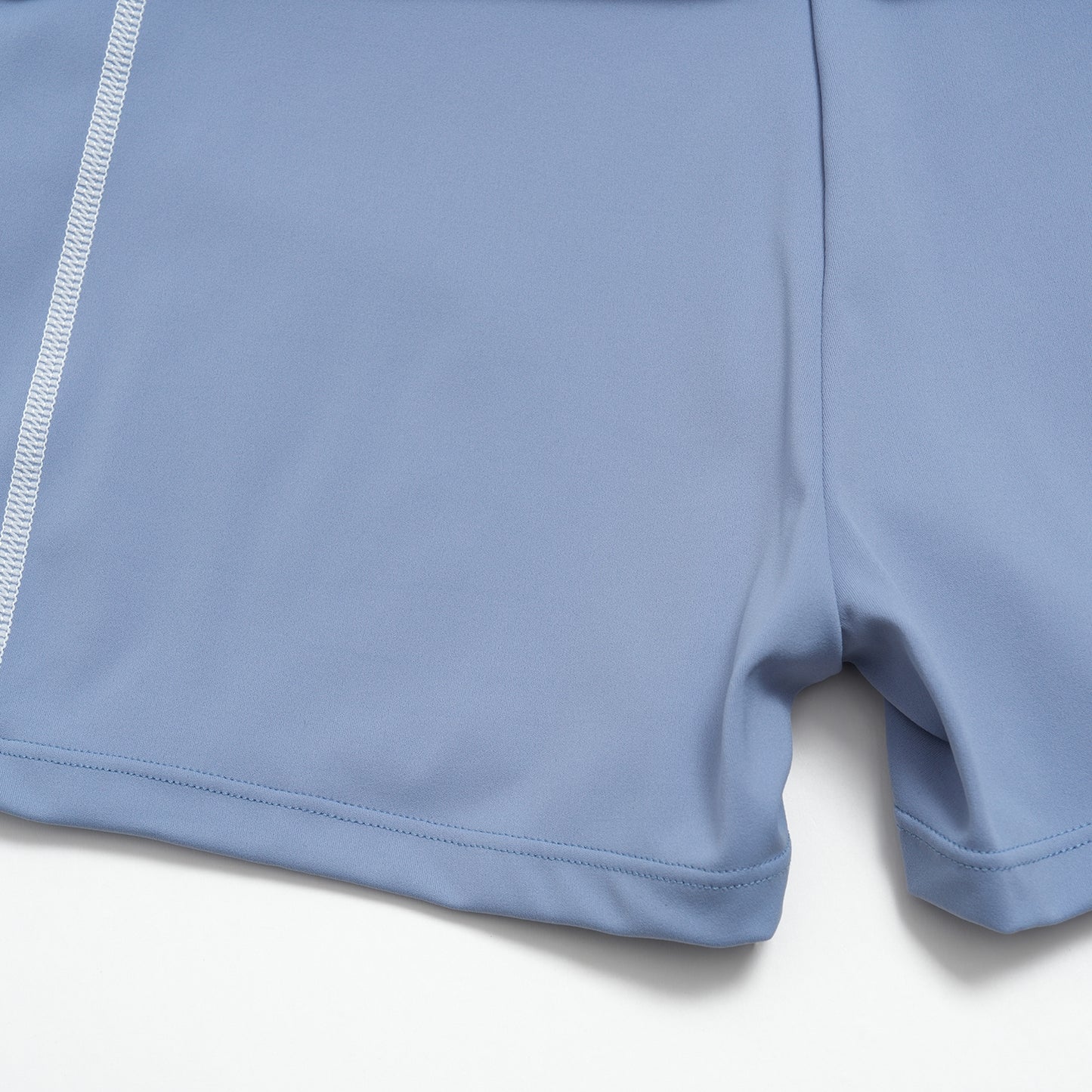 Color-Block Foldable Waist Gym Shorts