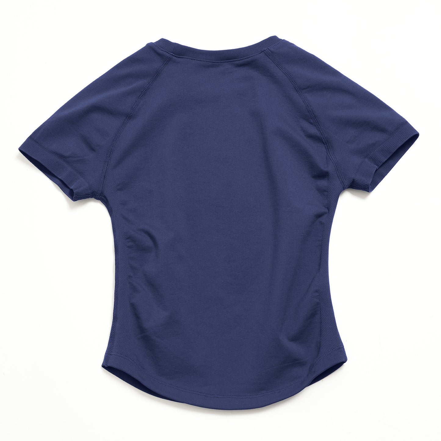 Seamless Cropped Short Sleeve T Shirt