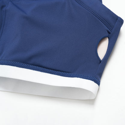 Square-Neck Padded One-Piece Bodysuit