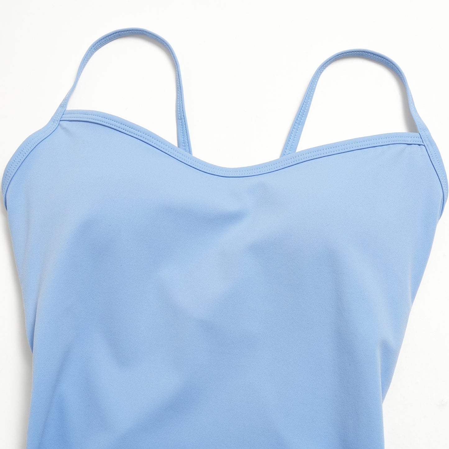 Cross Back Strappy One Piece Bodysuit