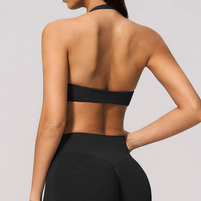 Seamless Halter Sports Bra