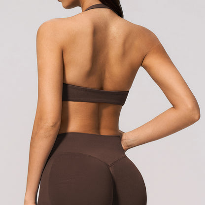 Seamless Halter Sports Bra