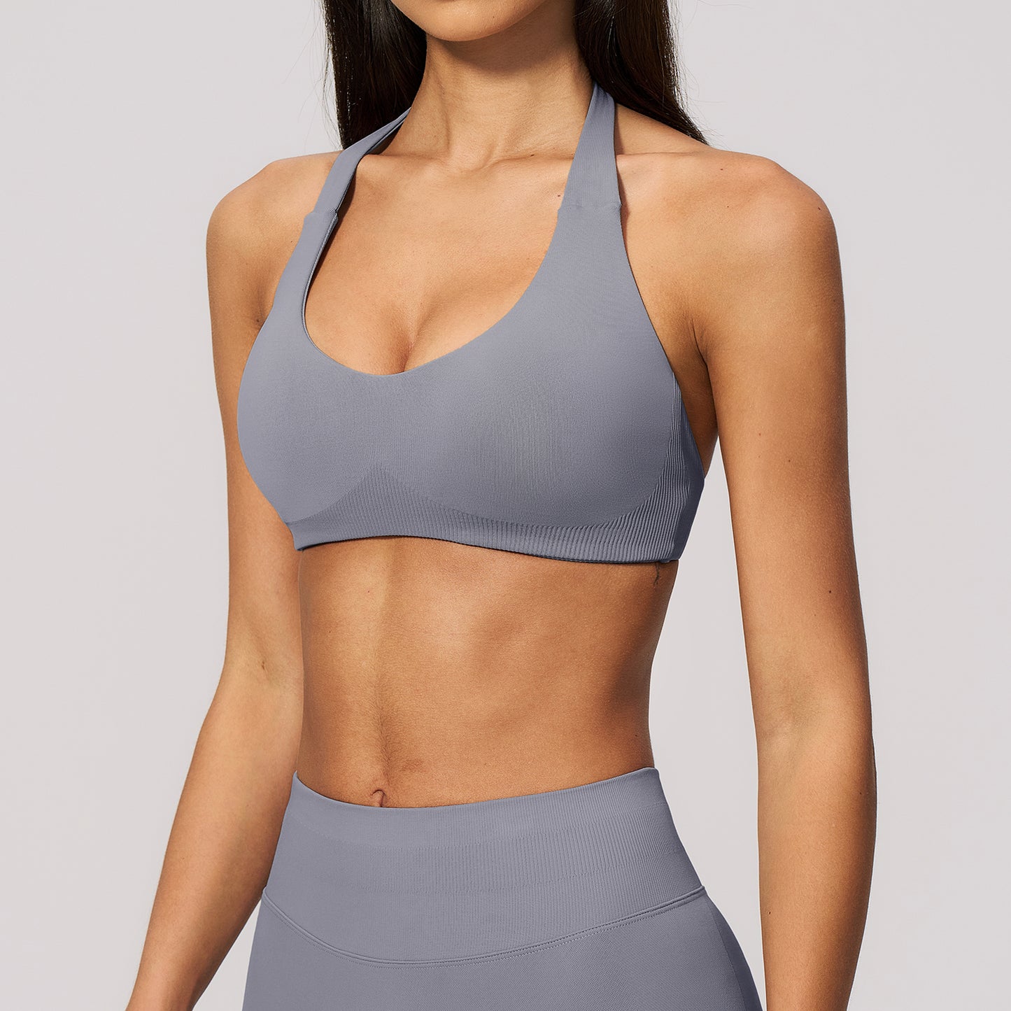 Seamless Halter Sports Bra
