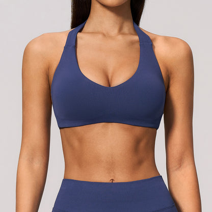 Seamless Halter Sports Bra
