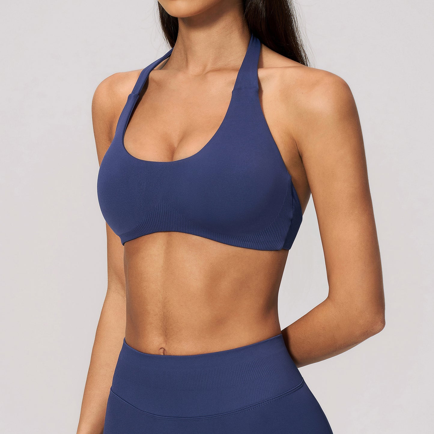 Seamless Halter Sports Bra