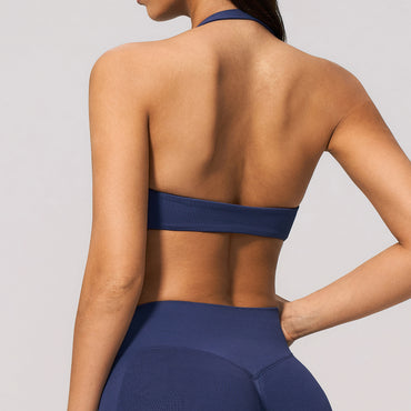 Seamless Halter Sports Bra