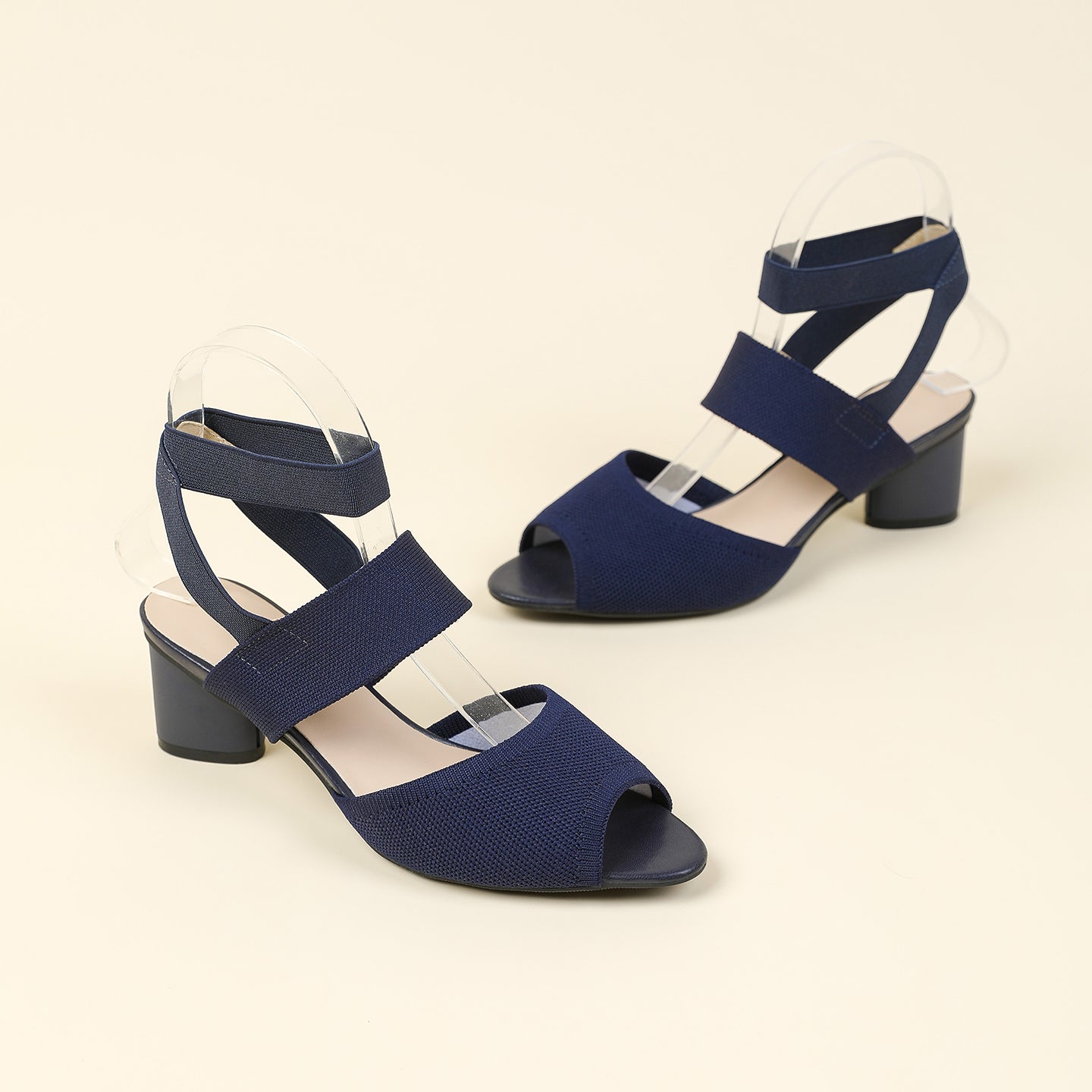 バックストラップ オープントゥ ローマサンダル